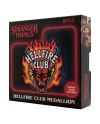 STRANGER THINGS - Helfire Club Medallion - Replique Edition Limitée - vue de dos