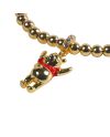WINNIE L'OURSON - Bracelet Pendentif + Perles - vue de face