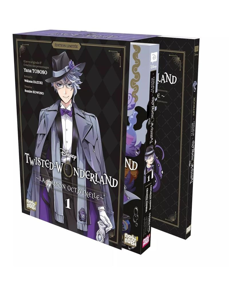 DISNEY TWISTED WONDERLAND - LA MAISON OCTAVINELLE - Tome 1 - COLLECTOR - vue principale