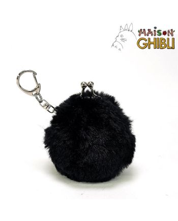 MON VOISIN TOTORO - Noiraude - Mini Porte-monnaie Fuwafuwa 7cm - vue de profil