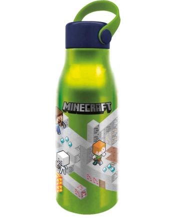 MINECRAFT - Bouteille en Aluminium avec Anse - 760ml - vue principale