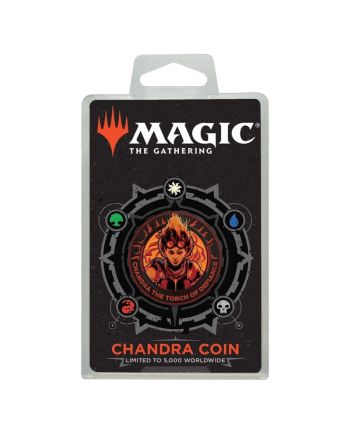 MAGIC THE GATHERING - Chandra - Pièce Edition Limitée - vue de profil