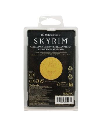 THE ELDER SCROLLS - Septim Coin - Pièce Edition Limitée - vue de dos