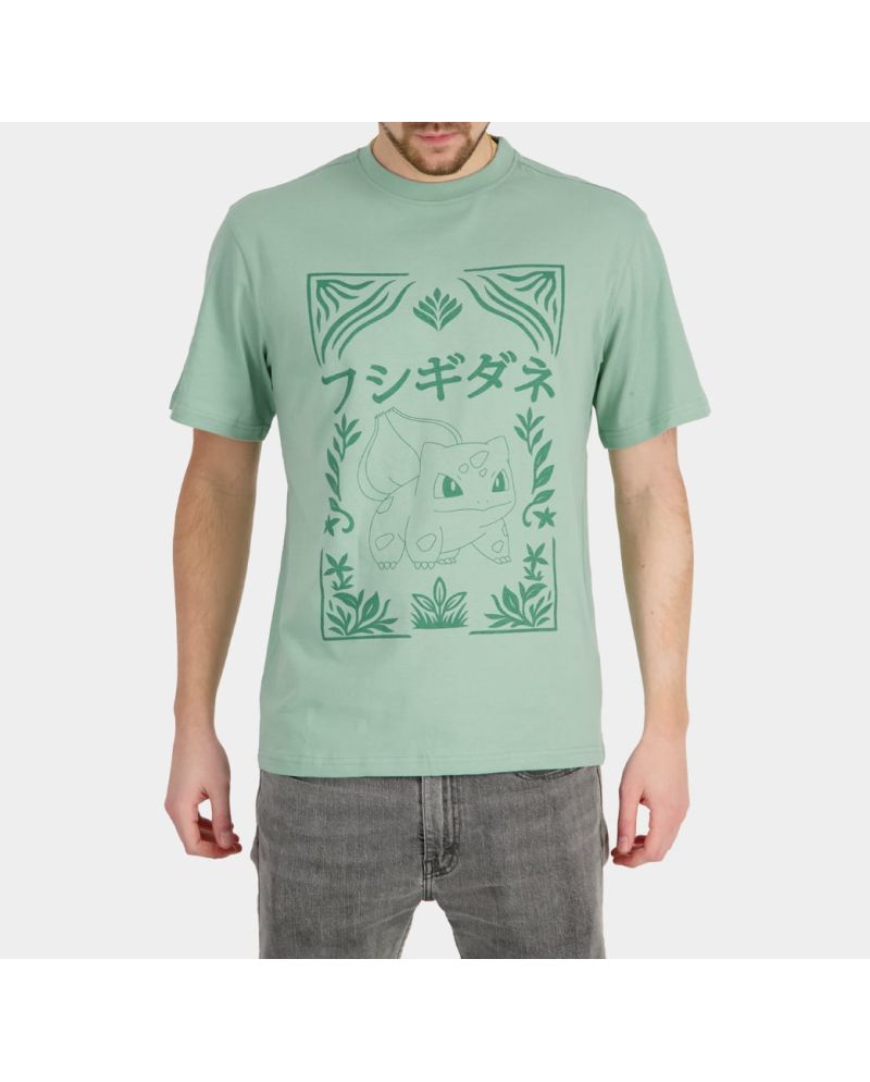 POKEMON - Bulbizarre - T-Shirt Homme (L) - vue principale