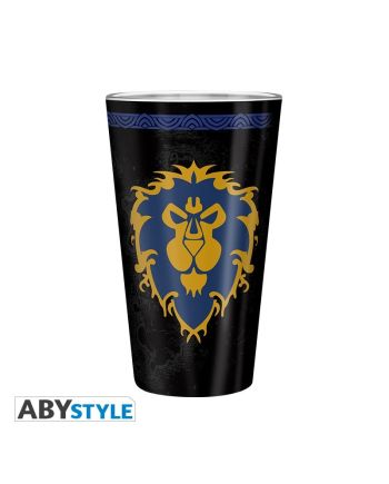 WORLD OF WARCRAFT - Alliance - Verre XXL 400ml - vue de face