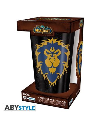 WORLD OF WARCRAFT - Alliance - Verre XXL 400ml - vue de dos