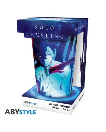 SOLO LEVELING - Sung Jinwoo - Verre XXL Premium 400ml - vue de profil