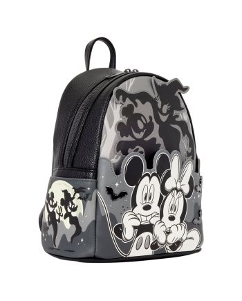 DISNEY - Mickey & Minnie Light Up Glow - Mini Sac à Dos Loungefly - vue de face