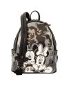 DISNEY - Mickey & Minnie Light Up Glow - Mini Sac à Dos Loungefly - vue de profil