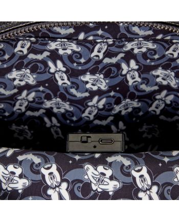 DISNEY - Mickey & Minnie Light Up Glow - Mini Sac à Dos Loungefly - vue de detail