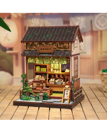 MINIATURE HOUSE - DIY- Kanmi-Dokoro Kurihara - 227pc + Eclairage LED - vue de detail