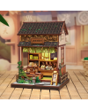 MINIATURE HOUSE - DIY- Kanmi-Dokoro Kurihara - 227pc + Eclairage LED - vue de detail