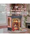 MINIATURE HOUSE - DIY- La Librairie de Jack - 330pc + Eclairage LED - vue de face
