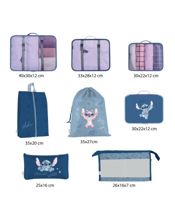 STITCH - Suitcase Organizers - 8 pc.