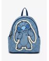 DISNEY - Stitch "Denim" - Mini Sac à Dos Loungefly 'Exclusive' - vue principale
