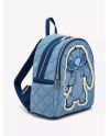 DISNEY - Stitch "Denim" - Mini Sac à Dos Loungefly 'Exclusive' - vue de face