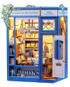 BOOK NOOK KIT - DIY- Librairie Littéraire - 186pc + Eclairage LED - vue de detail