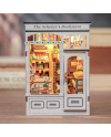 BOOK NOOK KIT - DIY- Librairie Scolaire - 168pc + Eclairage LED - vue de dos