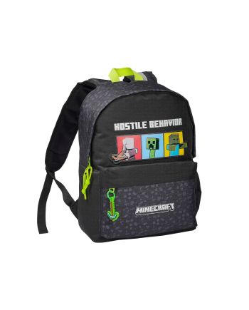 MINECRAFT - Hostil Behavior - Sac à Dos '42,5x31x13,5cm' - vue de face