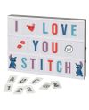 STITCH - Boite Lumineuse à Message avec 384 lettres + Télécommande - vue principale