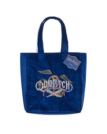 HARRY POTTER - Quidditch - Sac Premium Brodé et Velours - vue de dos