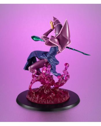 YU-GI-OH! - Dark Magician - Statuette Monsters Chronicle 12cm - vue de profil