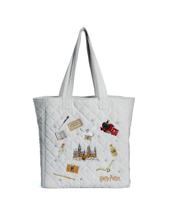 HARRY POTTER - Symboles - Sac Premium Brodé et Velours - vue principale