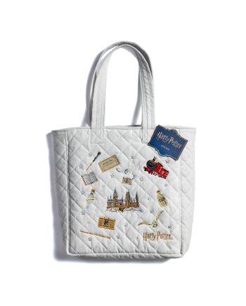 HARRY POTTER - Symboles - Sac Premium Brodé et Velours - vue de dos