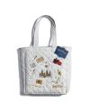 HARRY POTTER - Symboles - Sac Premium Brodé et Velours - vue de dos
