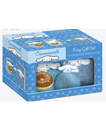 CINNAMOROLL - Gift Set Fuzzy - Notebook + Mug 440ml + Porte-clé - vue principale