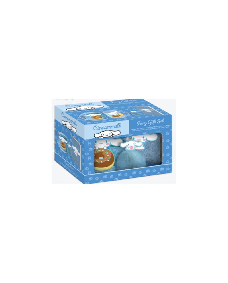 CINNAMOROLL - Gift Set Fuzzy - Notebook + Mug 440ml + Porte-clé - vue principale