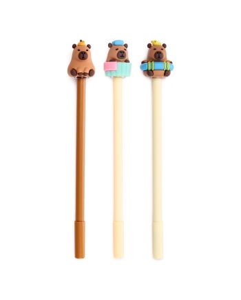 CAPYBARA - Stylo à Gel Effaçable (Display de 36pcs) - vue de face