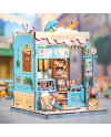 MINIATURE HOUSE - DIY - Glacier Bella - 225pc + Eclairage LED - vue de dos
