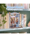 MINIATURE HOUSE - DIY- Sweet Marie - 242pc + Eclairage LED - vue de dos