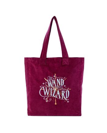 HARRY POTTER - Baguette - Sac Premium Brodé et Velours - vue principale