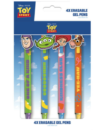 TOY STORY - 4 Stylos à Gel Effaçable + Head Topper - vue principale