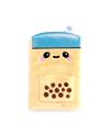KAWAII - Boba le Bubble Tea - Notebook Pelucheux Premium + 1 Mini - vue de profil