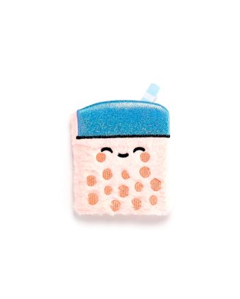 KAWAII - Boba le Bubble Tea - Notebook Pelucheux Premium + 1 Mini - vue de dos