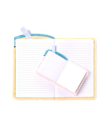 KAWAII - Boba le Bubble Tea - Notebook Pelucheux Premium + 1 Mini - vue de detail