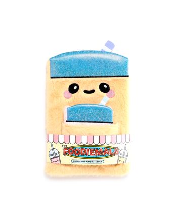 KAWAII - Boba le Bubble Tea - Notebook Pelucheux Premium + 1 Mini - vue du packaging