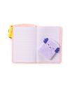 KAWAII - Maddie l'Axolotl - Notebook Pelucheux Premium + 1 Mini - vue de face
