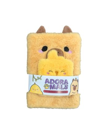 CAPYBARA - Duke - Notebook Pelucheux Premium + 1 Mini - vue principale