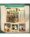 BOOK NOOK KIT - DIY- Librairie Muse - 201pc + LED Light - vue de dos