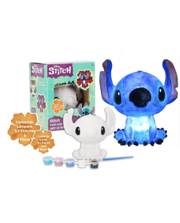 STITCH - Lampe 3D à Peindre 17cm - vue principale