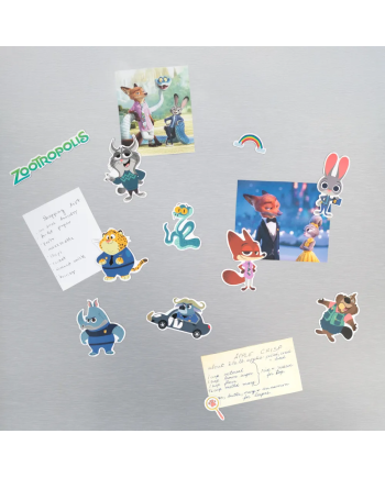 ZOOTOPIE - Set de Magnets - vue de profil