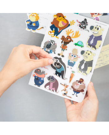 ZOOTOPIE - Set de Magnets - vue de detail