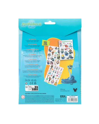 ZOOTOPIE - Set de Magnets - vue du packaging