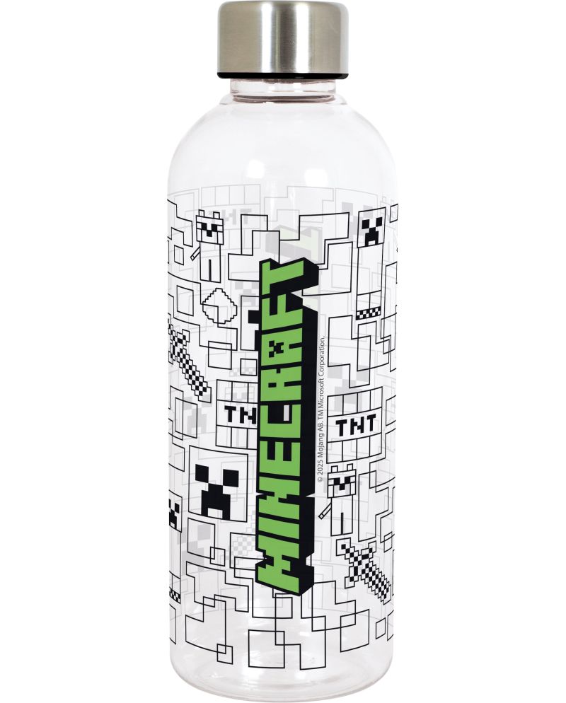 MINECRAFT - Bouteille Plastique - Format 850ml - vue principale