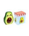 KAWAII - Avocat - Tirelire 12,5cm - vue de dos