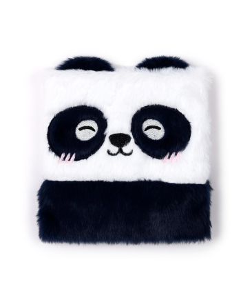 KAWAII - Adoramals Panda - Notebook Pelucheux Premium - vue principale